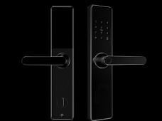 青松沃德-Wi-Fi 指紋鎖家用防盜門(mén)智能門(mén)鎖密碼鎖刷卡電子鎖 防磁干擾 防撬 L9-WT (不含鎖體，鎖體需另購(gòu)）